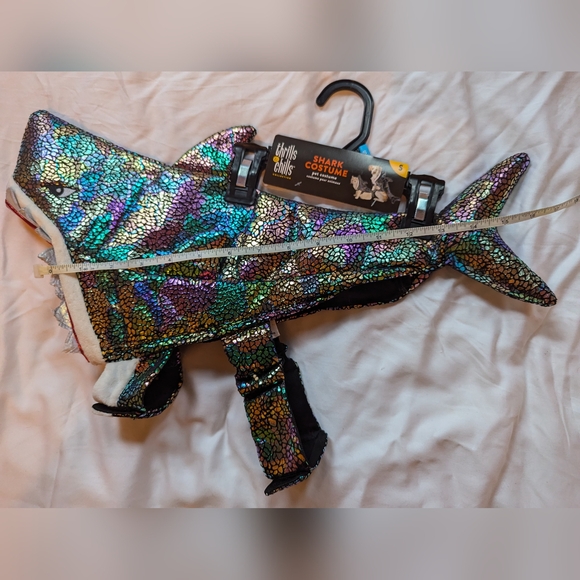 Dog Halloween Shark Costume Size S - Picture 5 of 6